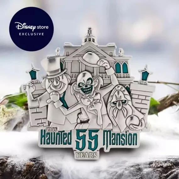 The Haunted Mansion 55th Anniversary Mini Jumbo Pin on Disney
